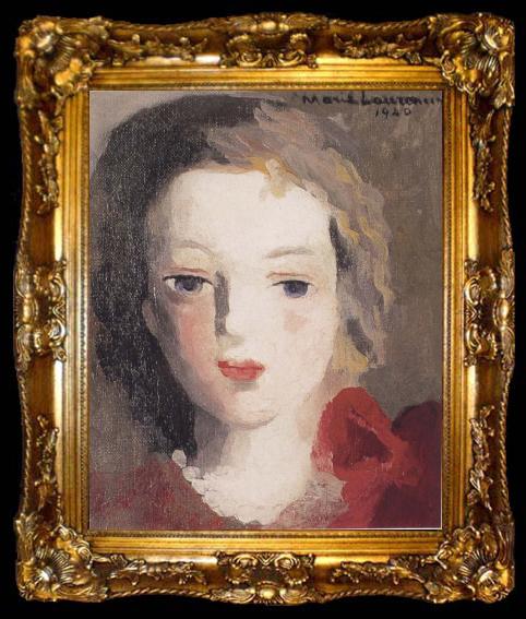 framed  Marie Laurencin Portrait of female, ta009-2